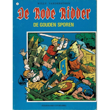 De Rode Ridder - 001 De gouden sporen - herdruk 1980