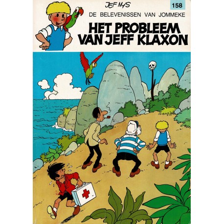 Jommeke - 158 Het probleem van Jeff Klaxon - eerste druk 1990