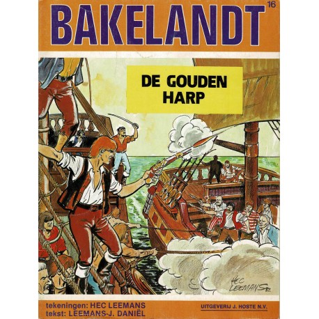 Bakelandt - 016 De gouden harp - eerste druk 1982