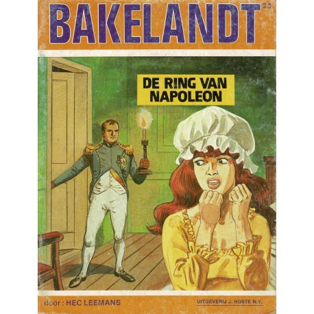 Bakelandt - 025 De ring van Napoleon - eerste druk 1984