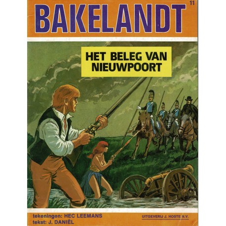 Bakelandt - 011 Het beleg van Nieuwpoort - eerste druk 1981