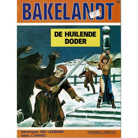Bakelandt - 012 De huilende doder - eerste druk 1981