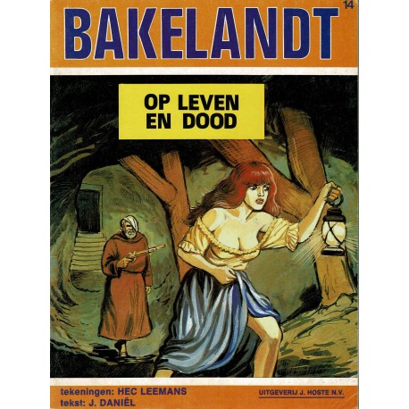 Bakelandt - 014 Op leven en dood - eerste druk 1981