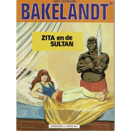 Bakelandt - 028 Zita en de sultan - eerste druk 1985