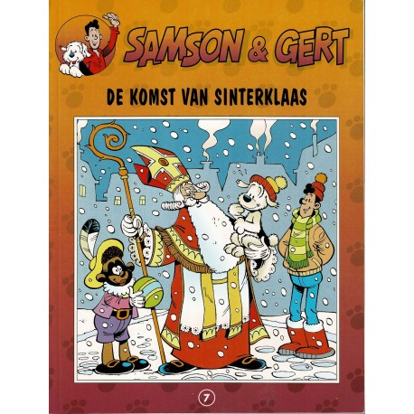 Samson en Gert - 007 De komst van Sinterklaas - eerste druk 1994