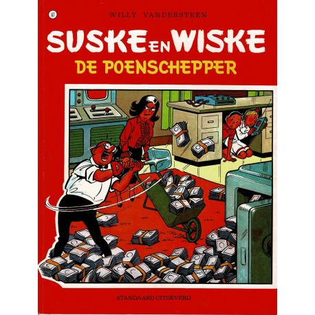 Suske en Wiske - 067 De poenschepper - herdruk - rode reeks