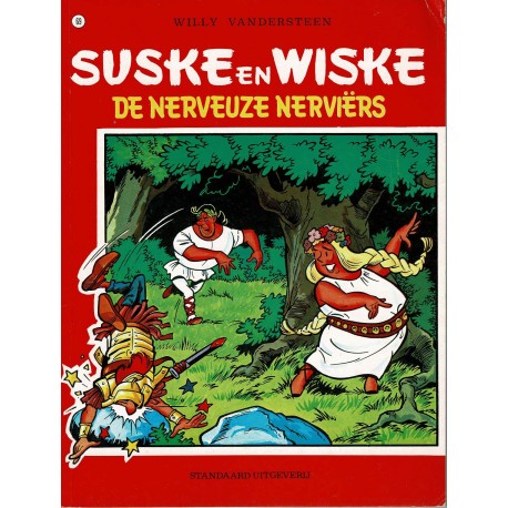 Suske en Wiske - 069 De nerveuze Nerviërs - herdruk - rode reeks