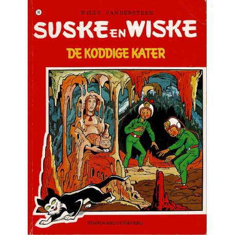 Suske en Wiske - 074 De koddige kater - herdruk - rode reeks