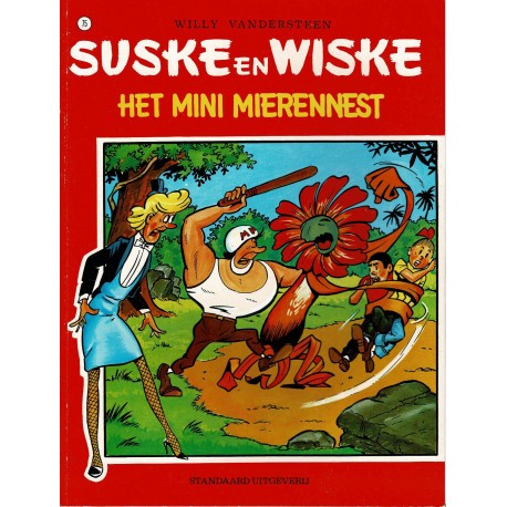 Suske en Wiske - 075 Het mini mierennest - herdruk - rode reeks