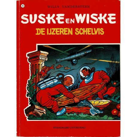 Suske en Wiske - 076 De ijzeren schelvis - herdruk - rode reeks