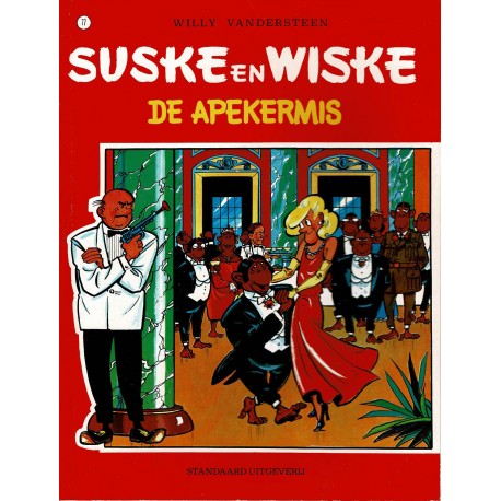 Suske en Wiske - 077 De apekermis - herdruk - rode reeks