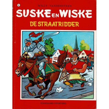 Suske en Wiske - 083 De straatridder - herdruk - rode reeks