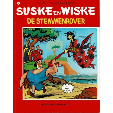 Suske en Wiske - 084 De stemmenrover - herdruk - rode reeks