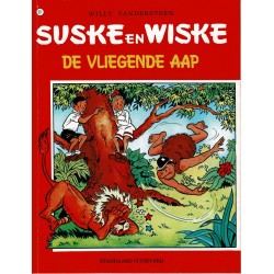Suske en Wiske - 087 De vliegende aap - herdruk - rode reeks