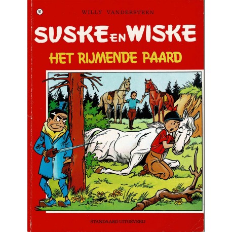 Suske en Wiske - 096 Het rijmende paard - herdruk - rode reeks