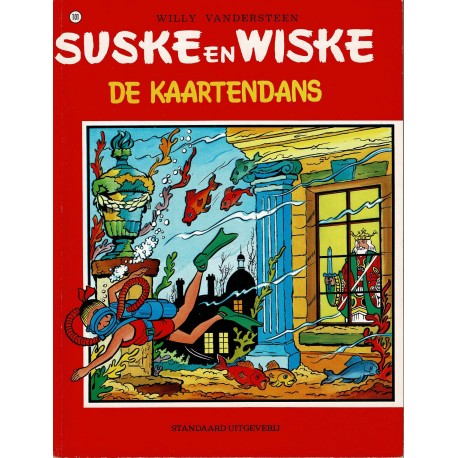 Suske en Wiske - 101 De kaartendans - herdruk - rode reeks