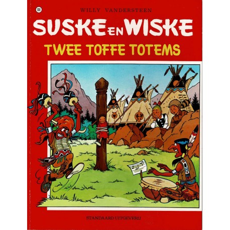 Suske en Wiske - 108 Twee toffe totems - herdruk - rode reeks