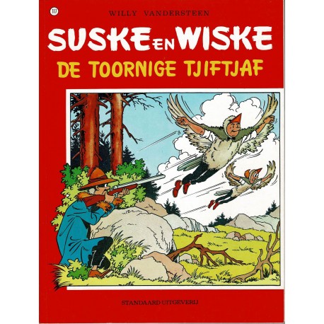 Suske en Wiske - 117 De toornige tjiftjaf - herdruk - rode reeks