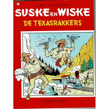 Suske en Wiske - 125 De Texasrakkers - herdruk - rode reeks
