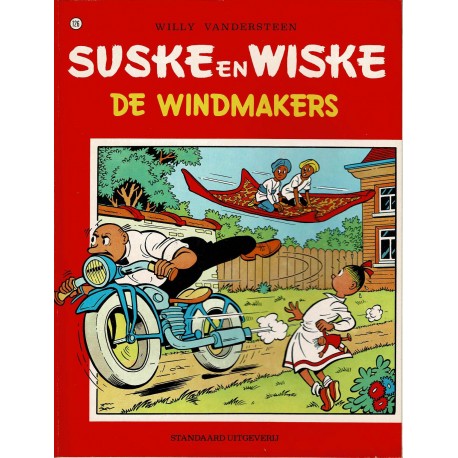 Suske en Wiske - 126 De windmakers - herdruk - rode reeks