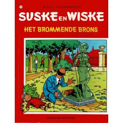 Suske en Wiske - 128 Het brommende brons - herdruk - rode reeks
