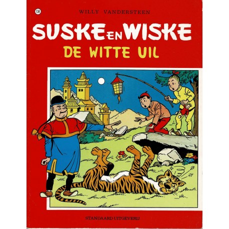Suske en Wiske - 134 De witte uil - herdruk - rode reeks