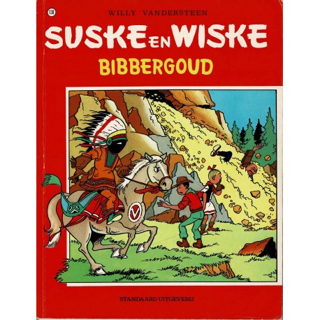 Suske en Wiske - 138 Bibbergoud - herdruk - rode reeks