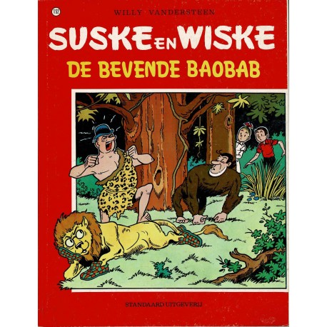 Suske en Wiske - 152 De bevende Baobab - herdruk - rode reeks