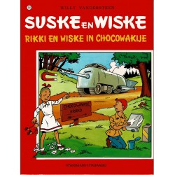 Suske en Wiske - 154 Rikki en Wiske in Chocowakije - herdruk - rode reeks