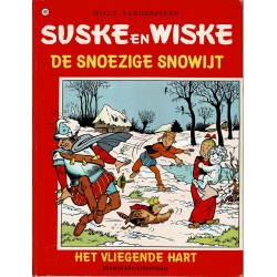Suske en Wiske - 188 Het vliegende hart / De snoezige Snowijt - herdruk - rode reeks