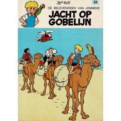 Jommeke - 033 Jacht op Gobelijn - herdruk - oranje cover