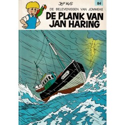 Jommeke - 084 De Plank van Jan Haring - herdruk - oranje cover