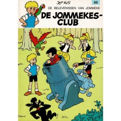 Jommeke - 044 De Jommekesclub - herdruk - witte cover