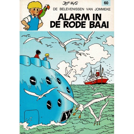 Jommeke - 060 Alarm in de rode baai - herdruk - witte cover