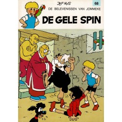 Jommeke - 068 De Gele Spin - herdruk - witte cover