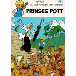 Jommeke - 075 Prinses Pott - herdruk - witte cover