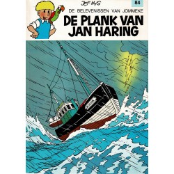 Jommeke - 084 De Plank van Jan Haring - herdruk - witte cover