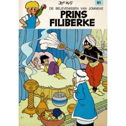 Jommeke - 091 Prins Filiberke - herdruk - witte cover
