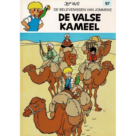 Jommeke - 097 De valse kameel - herdruk - witte cover