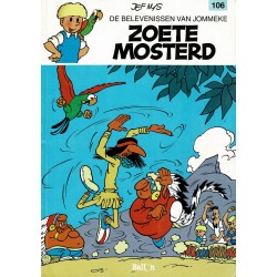 Jommeke - 106 Zoete Mosterd - herdruk - witte cover