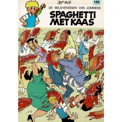 Jommeke - 165 Spaghetti met kaas - herdruk - witte cover