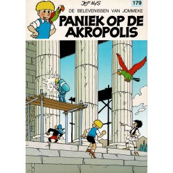 Jommeke - 179 Paniek op de Akropolis - herdruk - witte cover