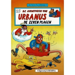 Urbanus - 025 De zeven plagen - herdruk - Uitgeverij Loempia, in kleur