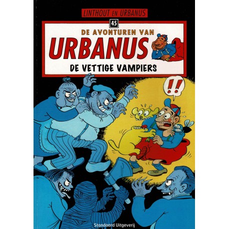 Urbanus - 045 De vettige vampiers - herdruk - Standaard Uitgeverij