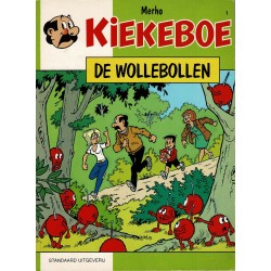 Kiekeboe - 001 De wollebollen - herdruk - Standaard Uitgeverij, 1e reeks