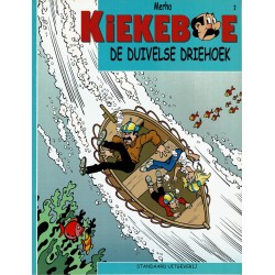 Kiekeboe - 002 De duivelse driehoek - herdruk - Standaard Uitgeverij, 2e reeks