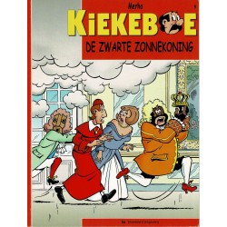 Kiekeboe - 009 De zwarte Zonnekoning - herdruk - Standaard Uitgeverij, 2e reeks