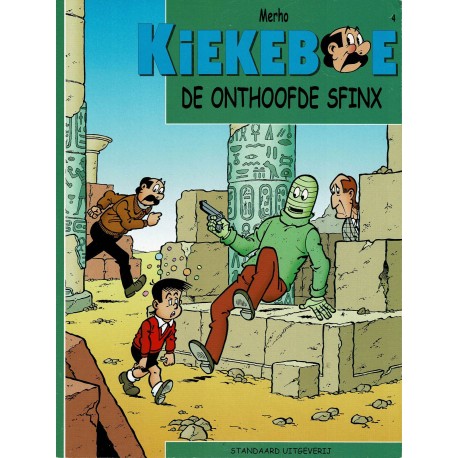 Kiekeboe - 004 De onthoofde sfinx - herdruk - Standaard Uitgeverij, 2e reeks