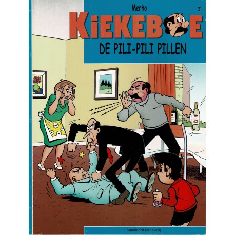 Kiekeboe - 021 De pili-pili pillen - herdruk - Standaard Uitgeverij, 2e reeks