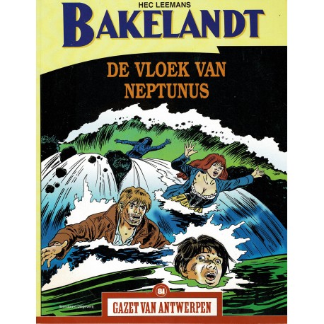 Bakelandt - De vloek van Neptunus - De unieke stripreeks Gazet van Antwerpen